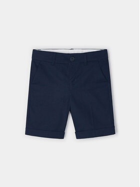 Mayoral Mayoral Шорти от плат 3267 Тъмносин Regular Fit