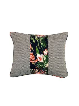 Sweet Living Sweet Living Poduszka Poduszka outdoor Flower SL Collection Basic Czarny