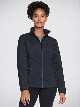Skechers Skechers Куртка Anorak Goshield Everyday Jacket JA6 Чорний Regular Fit