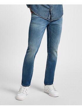 Lee Lee Jeansy LUKE Niebieski Slim Fit