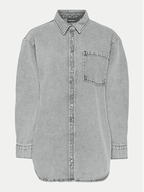 Τζιν πουκάμισο Pieces φωτογραφία