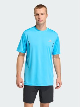 adidas adidas Koszulka techniczna Tech Apparel Tee Błękitny Regular Fit