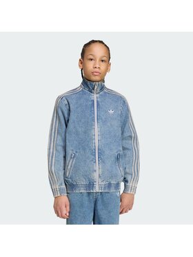 adidas adidas Kurtka przejściowa 168912 Niebieski jasny Loose Fit