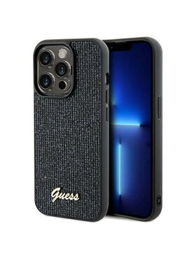 Guess Guess Etui na telefon iPhone 13 Pro Czarny