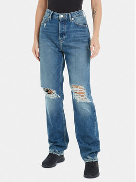 Tommy Hilfiger Tommy Hilfiger Džinsi Classic WW0WW40041 Zils Straight Fit