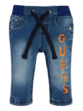 Guess Guess Jeansy N3GA00 D4CA0 Niebieski Relaxed Fit