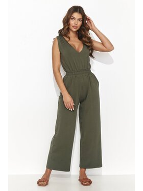 Makadamia Makadamia Kombinezon NU465 Khaki Regular Fit