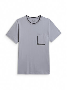 4F 4F T-Shirt CITY Szary jasny Regular Fit