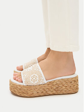 Guess Guess Espadrile FLJBIA FAL04 Bijela
