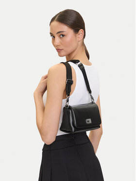 Tommy Jeans Tommy Jeans Ročna torba Tjw American Cool Flap Crossover AW0AW17550 Črna