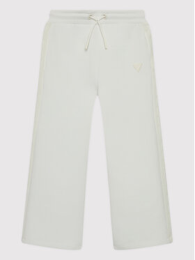 Guess Guess Spodnie dresowe J2YQ26 FL03S Biały Regular Fit