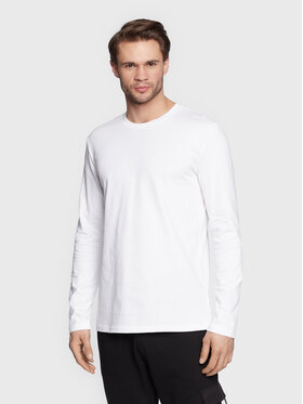 Outhorn Outhorn Longsleeve TLONM013 Biały Regular Fit