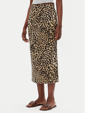 JDY JDY Puzdrová sukňa Ivy 15347463 Hnedá Slim Fit