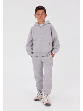 minoti minoti Komplet dresowy 33FLEECE295 Szary jasny Regular Fit