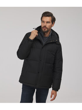 Lee Cooper Lee Cooper Kurtka zimowa HARLOW Czarny Regular Fit