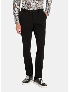 Pako Lorente Pako Lorente Spodnie materiałowe P25WB-WX-001 Czarny Classic Fit