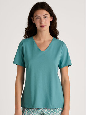 Calida Calida T-Shirt 14995 Zielony Regular Fit