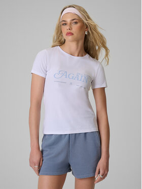 4F 4F T-Shirt APRES SEA Biały Slim Fit