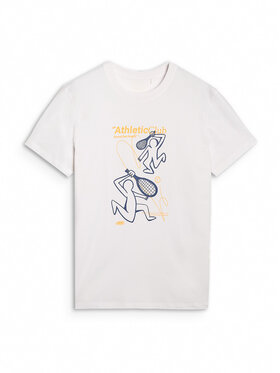 4F 4F T-Shirt MIDSHOP TEXTILE Biały Regular Fit