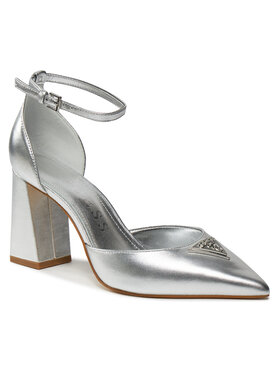 Guess Guess Обувки Barsyn FLPBSY LEM08 Сребрист