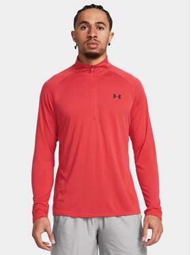 Under Armour Under Armour Bluza techniczna 1328495-814 Czerwony Regular Fit
