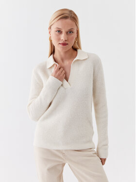 Calvin Klein Calvin Klein Pullover K20K205837 Écru Regular Fit