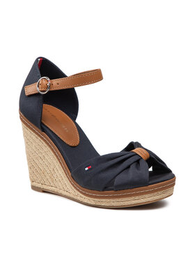 Tommy Hilfiger Espadrile Elena 56D FW0FW00905 Tamnoplava