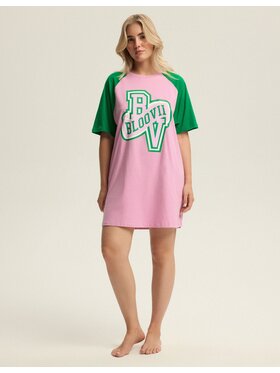 Esotiq Esotiq Koszula nocna 43812 Różowy Regular Fit