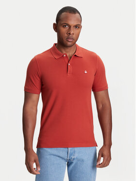United Colors Of Benetton United Colors Of Benetton Polo 3WG9U301Z Crvena Slim Fit
