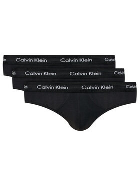 Calvin Klein Underwear Calvin Klein Underwear Komplet 3 par slipów 0000U2661G Czarny