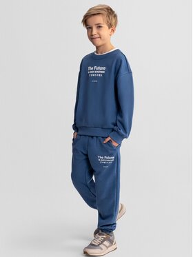 minoti minoti Zestaw 29FLEECE266 Niebieski Regular Fit