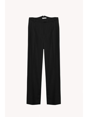 Epuzer Epuzer Spodnie materiałowe Phoenix wool Czarny Loose Leg