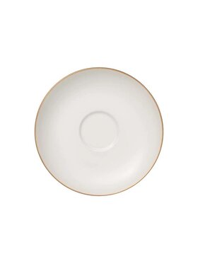 Villeroy & Boch Villeroy & Boch Spodek do filiżanki Villeroy & Boch Anmut Gold Biały