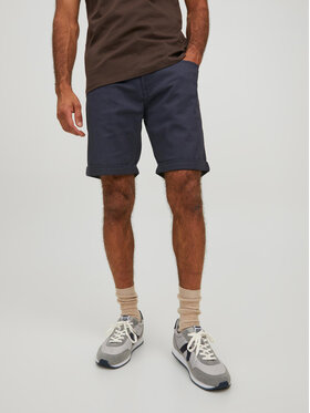 Jack&Jones Jack&Jones Szorty jeansowe Rick 12165892 Granatowy Regular Fit
