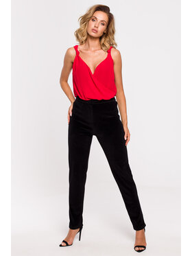 Made of Emotion Made of Emotion Pantaloni da donna M644 Nero