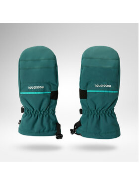 Rossignol Rossignol Rękawice narciarskie Jr Roc Mittens R-Shell Dry Zielony