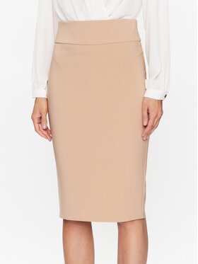 Rinascimento Rinascimento Спідниця-олівець CFC0113063003 Бежевий Slim Fit