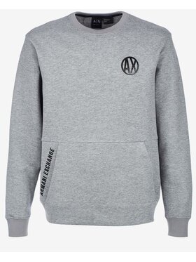 Armani Exchange Armani Exchange Mikina 3ZZMAN ZJQ2Z 3930 Šedá Regular Fit