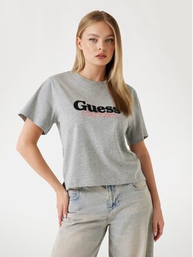 Guess Guess T-Shirt 176711 Szary Classic Fit