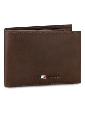 Tommy Hilfiger Tommy Hilfiger Голям мъжки портфейл Johnson Cc And Coin Pocket AM0AM00659 Кафяв