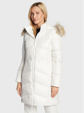 Calvin Klein Calvin Klein Vatovaná bunda K20K204953 Bílá Regular Fit