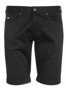 Emporio Armani Emporio Armani Szorty materiałowe 8N1PA6 1NJ7Z Czarny Regular Fit