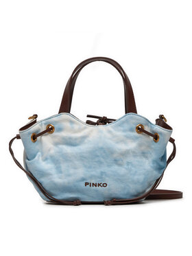 Pinko Pinko Borsetta Pagoda Small Shopper PE 24 PLTT 102910 A1MB Celeste