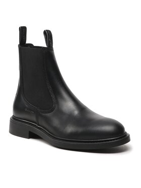 Gant Gant Kotníková obuv s elastickým prvkem Millbro 25651301 Černá
