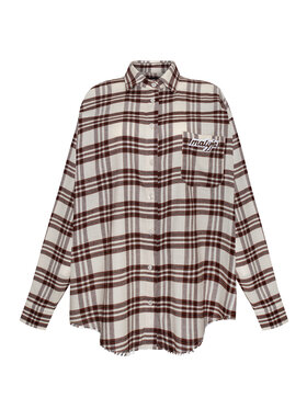 Magda Matyja Magda Matyja Koszula LOUISE SHIRT ECRU Beżowy Loose Fit