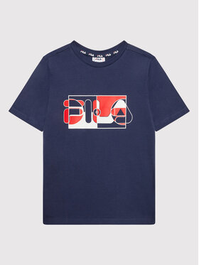 Fila Fila T-Shirt Berkeley FAT0103 Dunkelblau Regular Fit