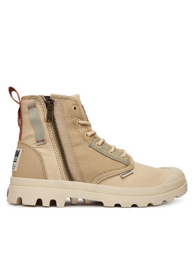 Palladium Palladium Turistická obuv Pampadetroitzip Su 94612-221-M Béžová