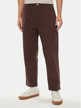 Outhorn Outhorn Spodnie dresowe OTHSS23TTROM190 Brązowy Regular Fit