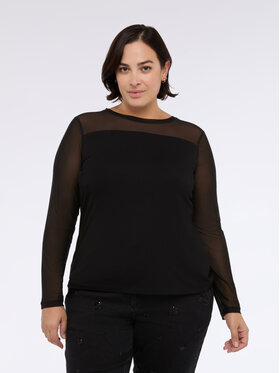 Fiorella Rubino Fiorella Rubino T-Shirt G001L008779N033 Czarny Regular Fit