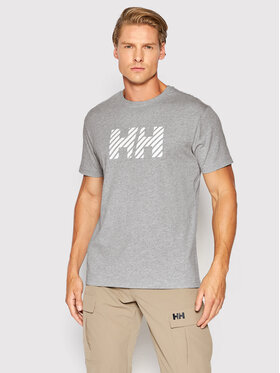 Helly Hansen Helly Hansen T-Shirt Active 53428 Grau Regular Fit